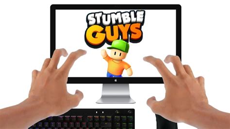 Mi Primera Vez Jugando Stumble Guys En Pc YouTube