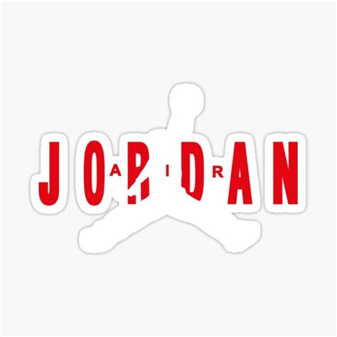 "JORDAN-LOGO" Sticker for Sale by ClifforGoins501 | Redbubble