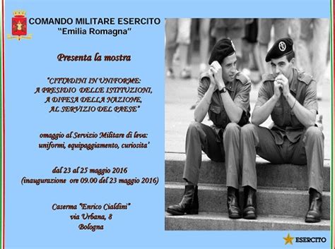 COMANDO MILITARE ESERCITO DI BOLOGNA IN MOSTRA LA STORIA DEL SERVIZIO