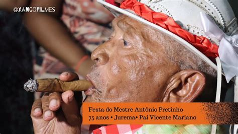 Festa do Mestre Antônio Pretinho 75 anos 2023 Jurema Pai