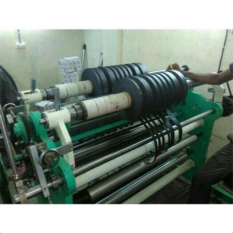 Green Plastic Film Slitting Rewinding Machine At Best Price In