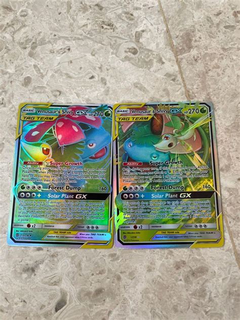 Venusaur And Snivy Tag Team Gx Each Both For Hobbies Toys