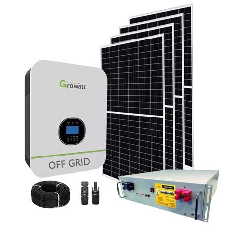 Gerador Off Grid Kw Bateria Litio Lfp V Ahu V