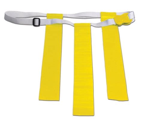 Champro Quick Clip Adjustable Flag Football Belt Yellow