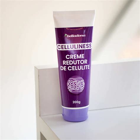 Bom Creme Para Celulite - Creme para Celulite Celluliness Belladona 200g – Reduz Celulite com ...