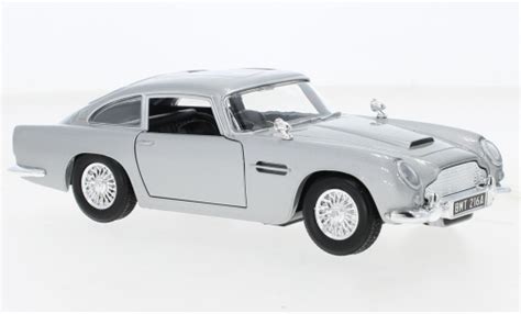 Diecast model cars Aston Martin DB5 1/87 Brekina metallise bleu clair 1964 - Alldiecast.co.uk