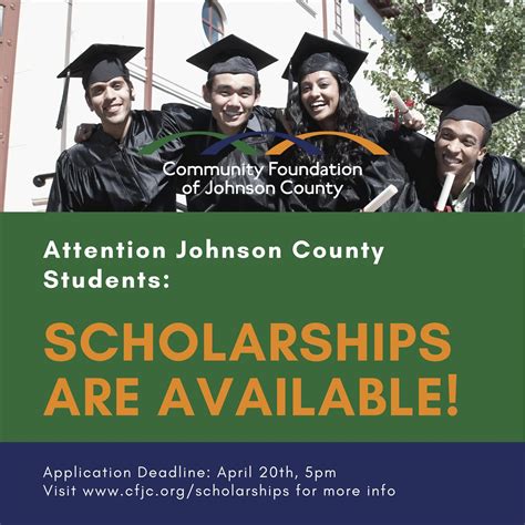 Scholarships Open for Applications | Community Foundation of Johnson County