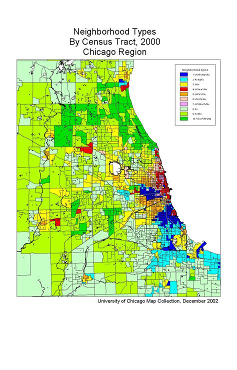 Chicago Boroughs Map