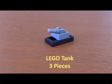 How To Build A Mini Lego Tank Pieces Artofit