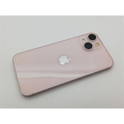 中古Apple docomo SIMフリー iPhone 13 mini 128GB ピンク MLJF3J A新宿保証期間1ヶ月