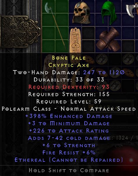 High Damage Eth Cryptic Axe Topic D2jsp