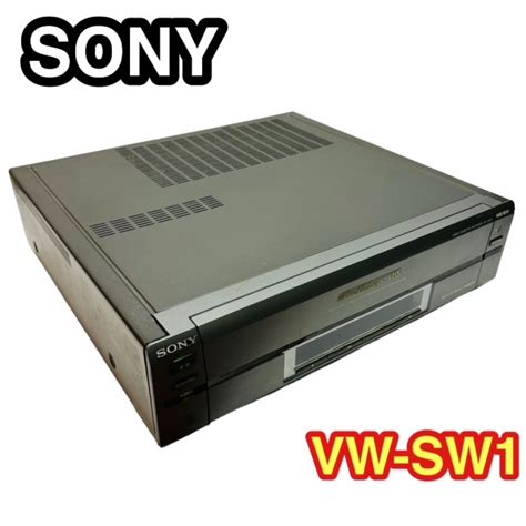 Yahoo オークション Sony ソニー Wv Sw1 Hi8 S Vhsビデオデッキ ダ