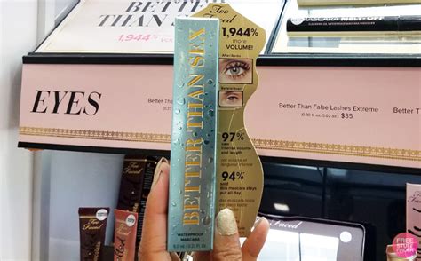 Better Than Sex Mascaras 18 Free Stuff Finder