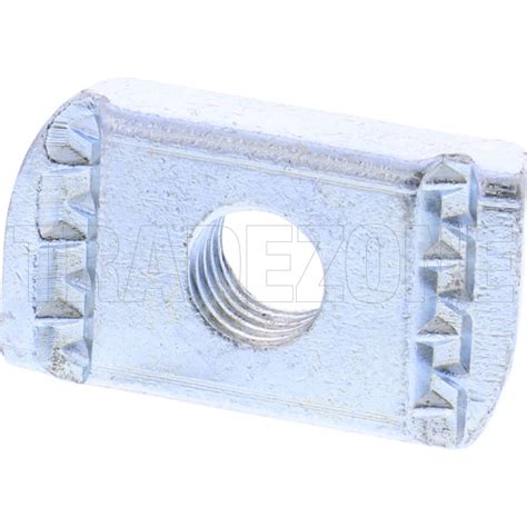 I3006Z Impres M06 Plain Channel Nut With No Spring Zinc Plated