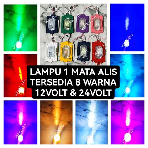 Jual Led Lampu Kolong 1 Mata Roda Variasi Truk Mobil Motor12 Volt 24 Volt Model Terbaru Shopee