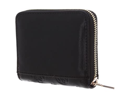 Guess Geldb Rse La Femme Slg Zip Around Wallet Black Modeherz