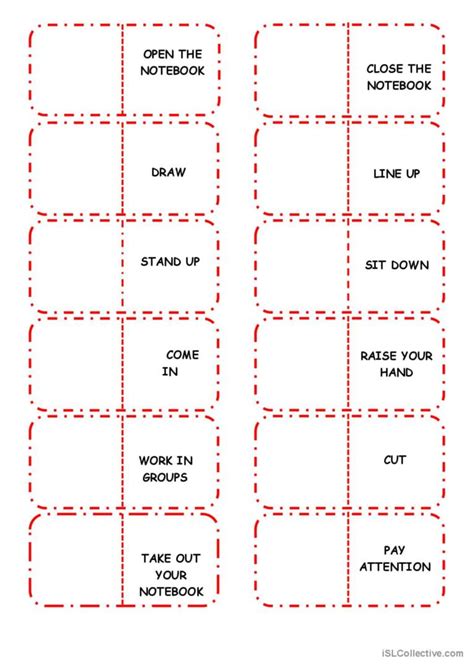 Classroom Language English Esl Worksheets Pdf And Doc