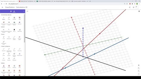 C Mo Calcular La Distancia Entre Dos Rectas No Coplanares En Geogebra