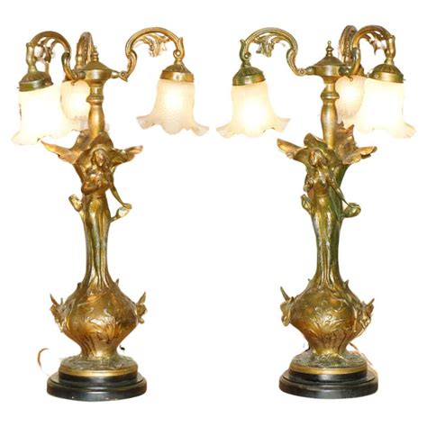 Art Nouveau Table Lamps - 563 For Sale at 1stDibs | art nouveau lamps ...