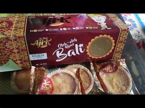 Review Pie Susu Oleh Oleh Khas Bali Merk Ajik Isi Pcs Per Dus