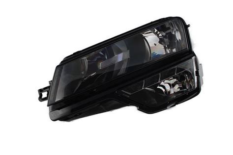 Skoda Karoq Headlight Halogen With Led Drl Oemoes Left Hand Ebay