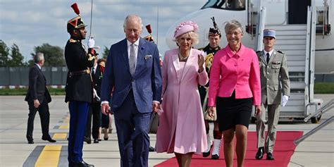 Live Charles Iii In France The King And Queen Camilla Have Arrived