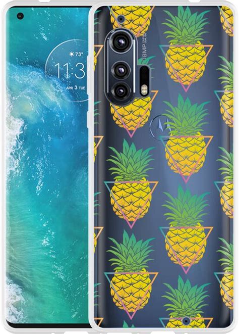 Motorola Edge Plus Hoesje Pineapple Designed By Cazy Bol