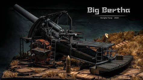 Big Bertha Artillery Gun 'Inspirations' by Songhe Yang | Armorama™