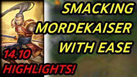 Xin Zhao Top Highlights Vs Mordekaiser YouTube