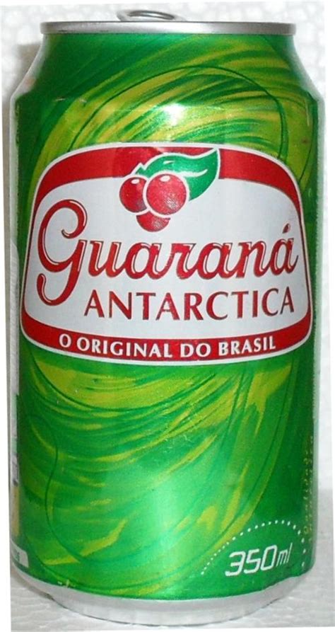 Antarctica Guarana Soda 350ml GuaranÁ AntÁrctica Brazil