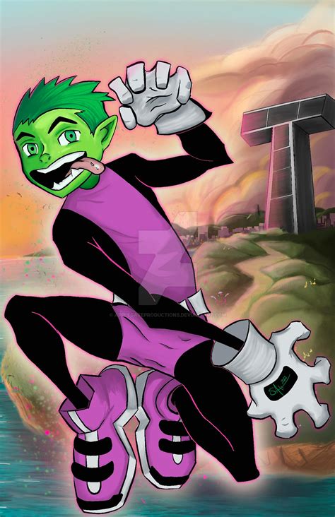 Beast Boy Teen Titans by applegateproductions on DeviantArt