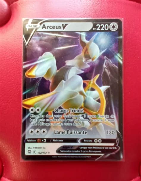 Carte Pokemon Arceus V Stars Etincelantes Fr Eur Picclick Fr