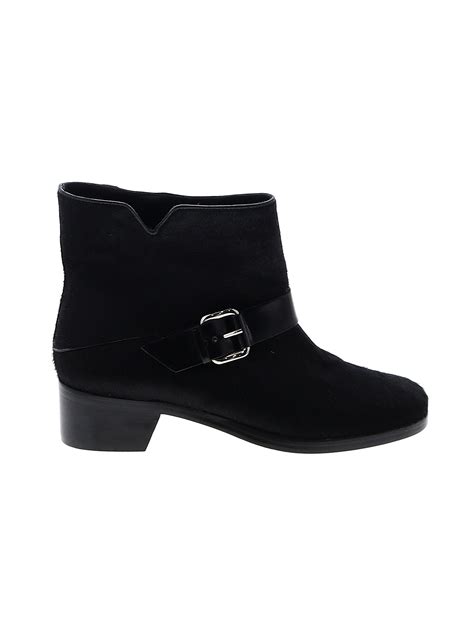 Derek Lam Crosby Solid Black Ankle Boots Size Off Thredup