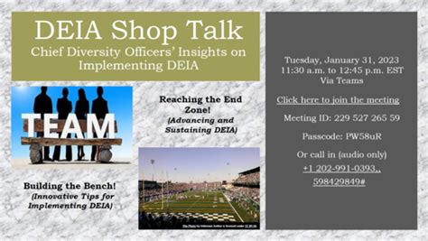 Deia Shop Talk January