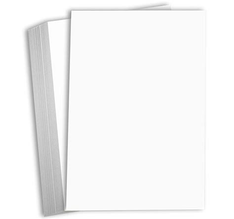 Hamilco White Cardstock Paper 11x17 65 lb Cover Card Stock 50 Pack ...