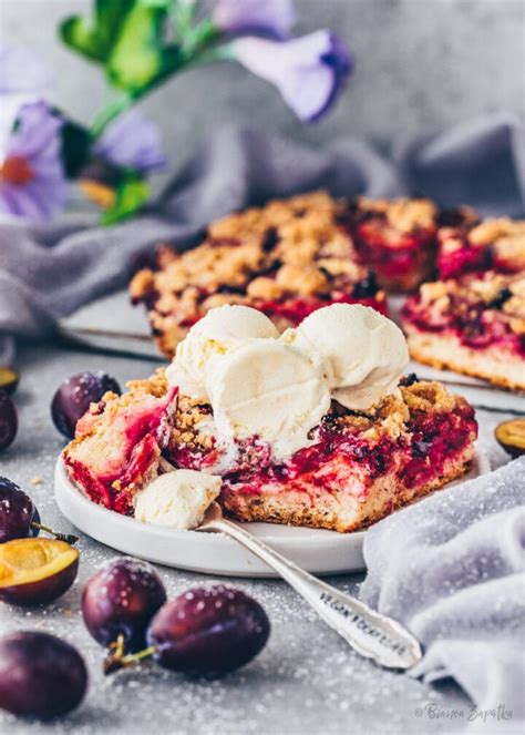 Zwetschgenkuchen Mit Streuseln Vom Blech Zwetschgendatschi Bianca