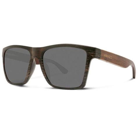 Abaco Polarized Sunglasses Cruiser Black Woodsilver Flash Off Main Apparel