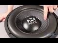 NVX VCW102 Version 3 VCW102v3 800W RMS Dual 2 Ohm 10 Subwoofer