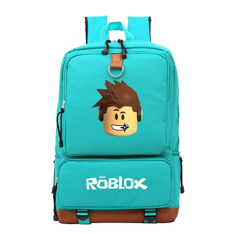 Game Roblox Backpack Cosplay Roblox School Bag Bookbag Computer Bag 6