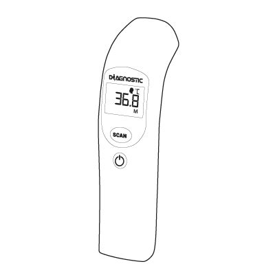 Termometr na podczerwień Diagnostic NC 300 Diagnostic