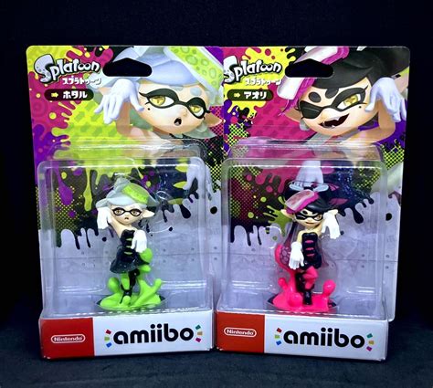 ★2種セット★【新品未開封】スプラトゥーン Amiibo ホタル アオリ シオカラーズ ニンテンドー Nintendo アミーボ フィギュア