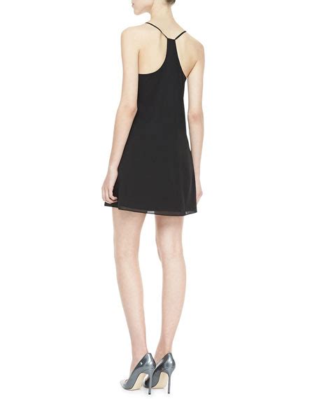 Alice Olivia Fierra Racerback Slip Dress