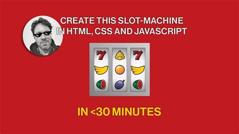 How To Make A Slot Machine With Html Css And Javascript Sources