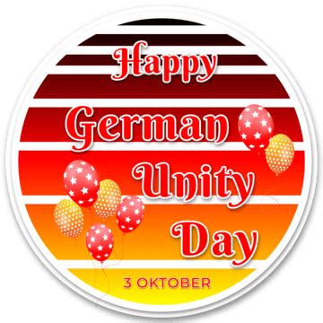 unity day clipart hd png happy german unity day vector design unity