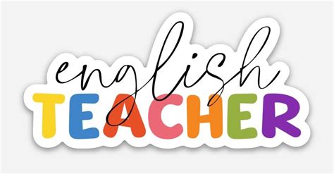 English Teacher - Etsy