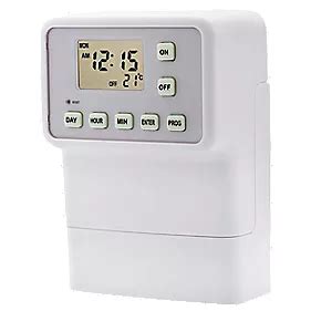 LST113 Digital Wireless Light Switch Timer | Timers & Controllers | Screwfix.com