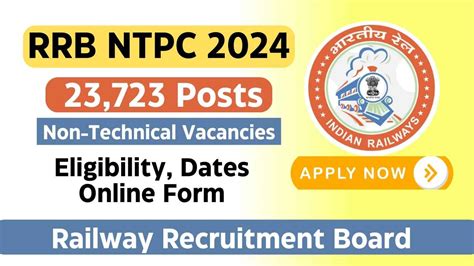 Railway Recruitment 2024 RRB NTPC 2024 Registration Begins Class 12