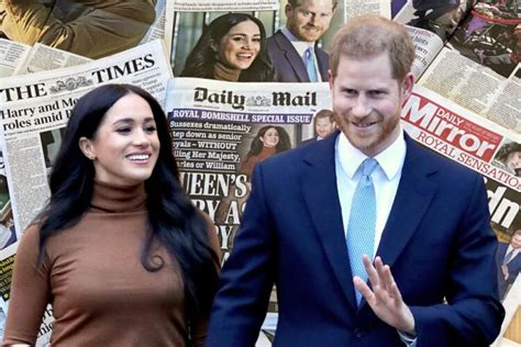 El Pr Ncipe Harry Y Meghan Markle Burlan A La Prensa Brit Nica Con Su