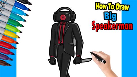 How To Draw Speakerman Skibidi Toilet Easy Step By Step V Hot Sex Picture