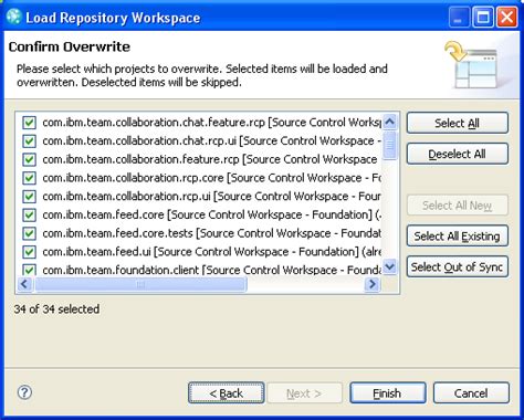 Loading Content From A Jazz Source Control Repository In Rational Team